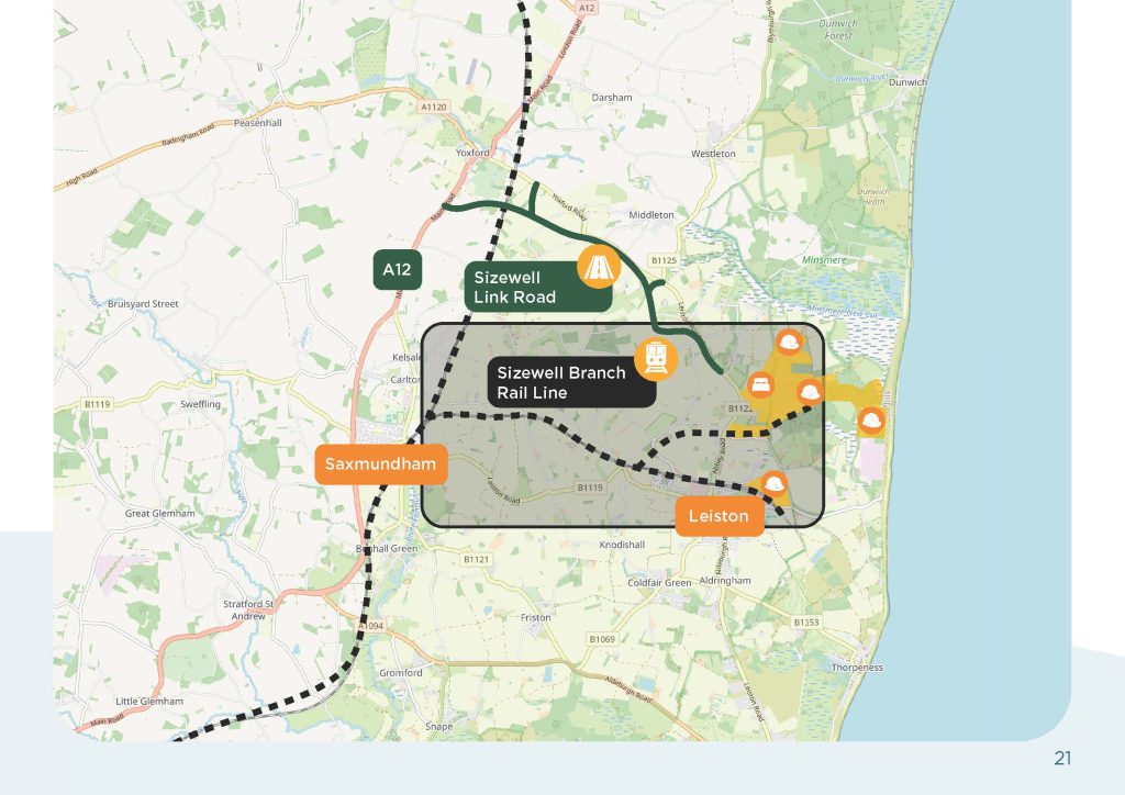 Green Rail Route - Sizewell C Works Tracker